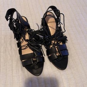 Loeffler Randall luz tassel sandals 8.5